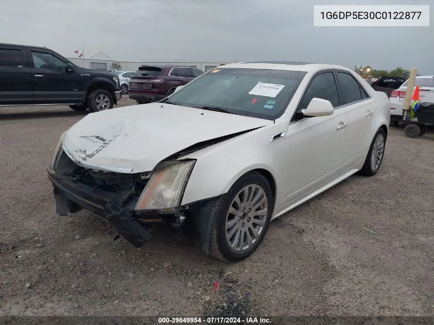 2012 Cadillac Cts Premium VIN: 1G6DP5E30C0122877 Lot: 39849954