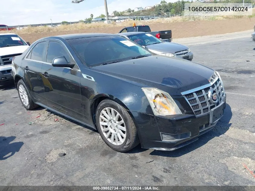 1G6DC5E57C0142024 2012 Cadillac Cts Standard