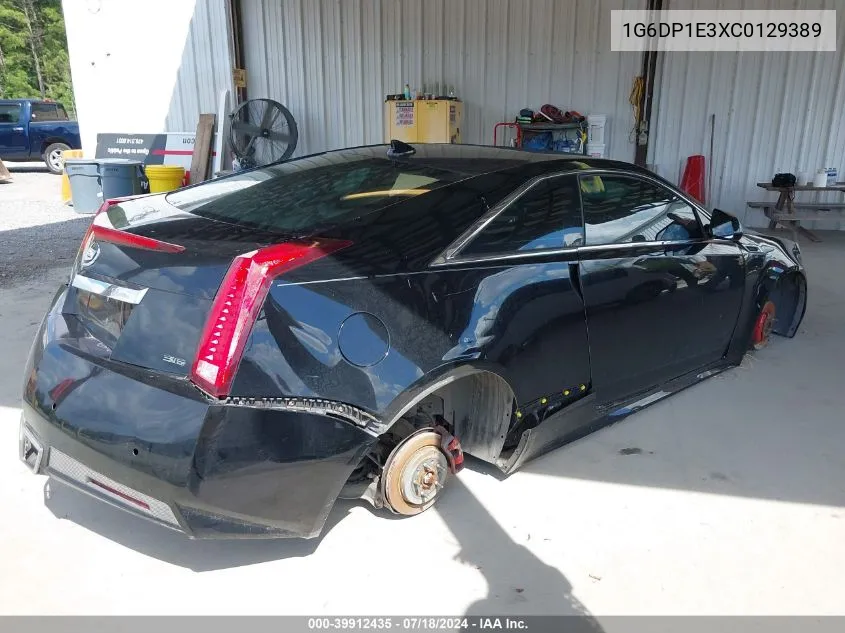 2012 Cadillac Cts Premium VIN: 1G6DP1E3XC0129389 Lot: 39912435