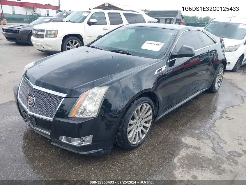 2012 Cadillac Cts Premium VIN: 1G6DS1E32C0125433 Lot: 39953493