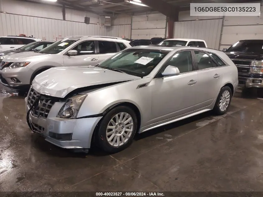 1G6DG8E53C0135223 2012 Cadillac Cts Luxury