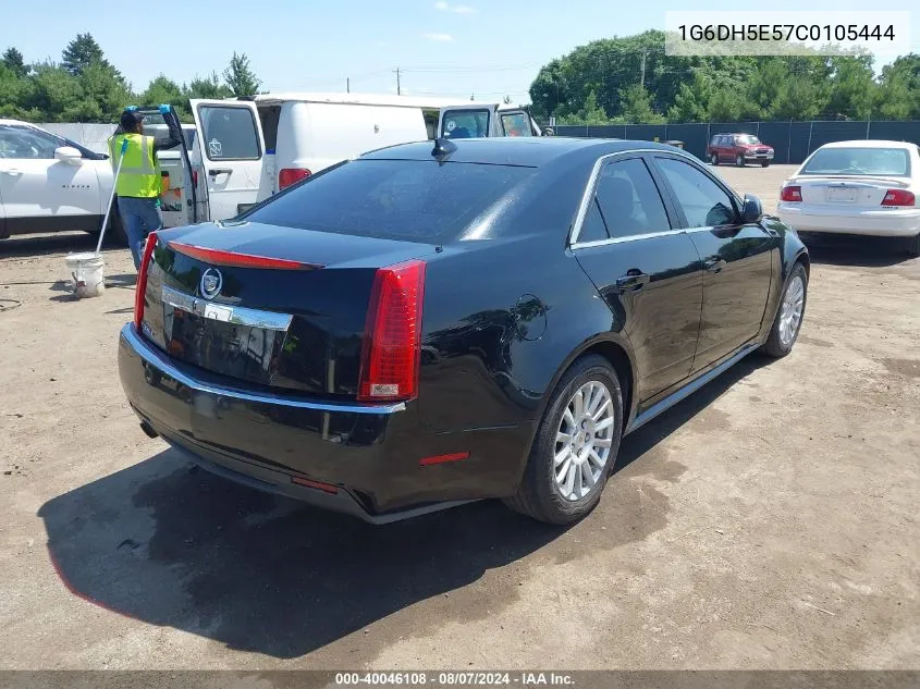 1G6DH5E57C0105444 2012 Cadillac Cts Luxury