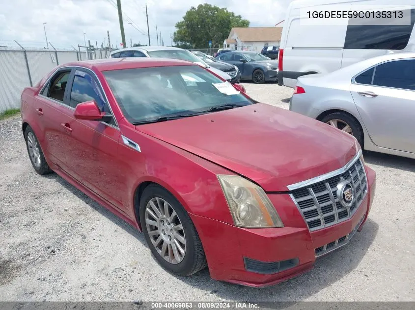 1G6DE5E59C0135313 2012 Cadillac Cts Luxury