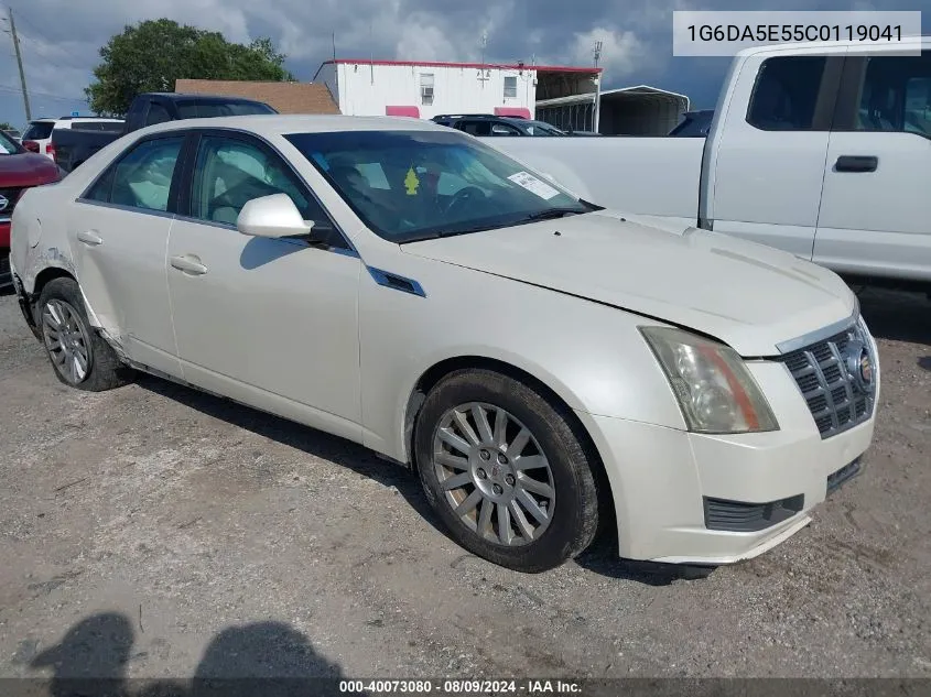 1G6DA5E55C0119041 2012 Cadillac Cts Standard