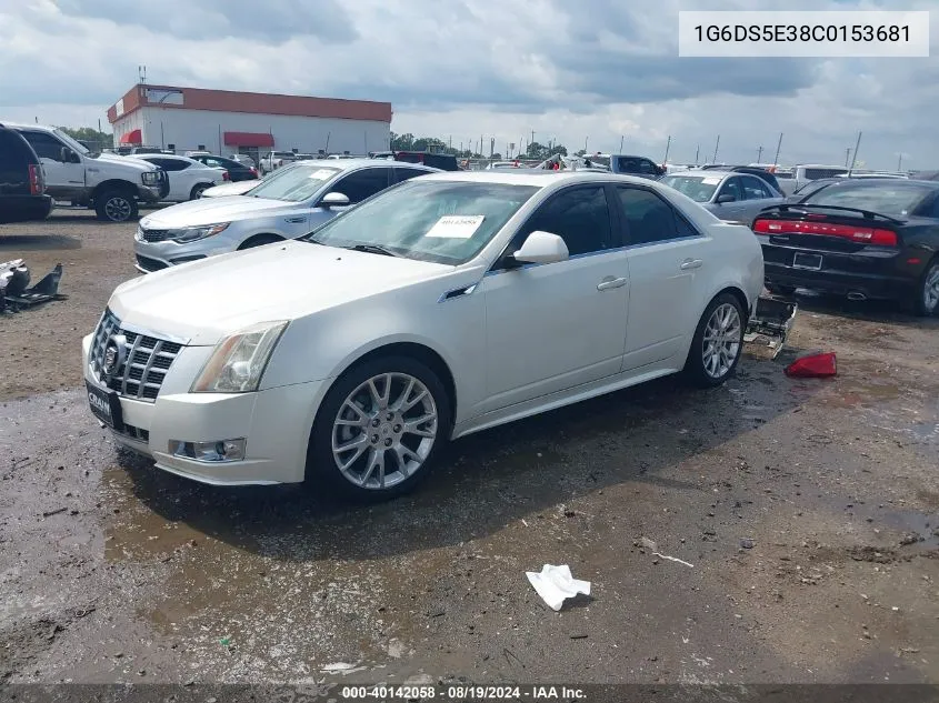 1G6DS5E38C0153681 2012 Cadillac Cts Premium