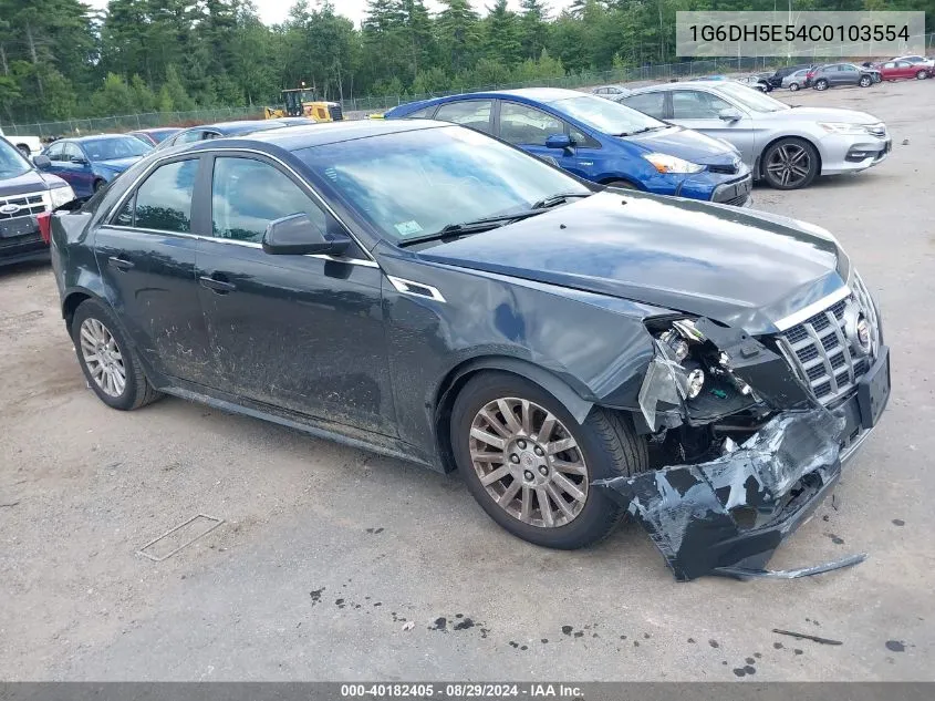 1G6DH5E54C0103554 2012 Cadillac Cts Luxury