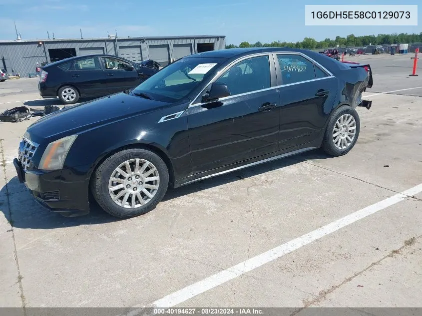 2012 Cadillac Cts Luxury VIN: 1G6DH5E58C0129073 Lot: 40194627