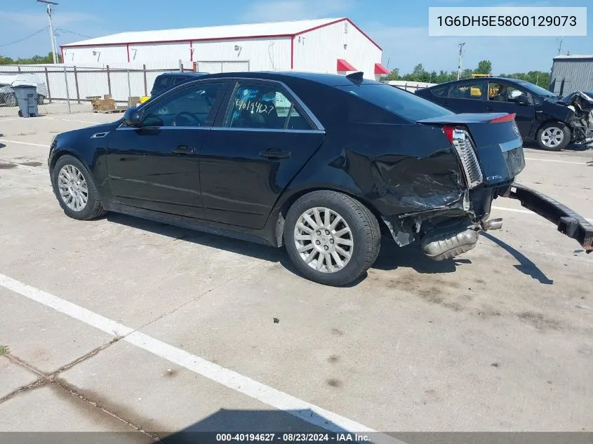 1G6DH5E58C0129073 2012 Cadillac Cts Luxury