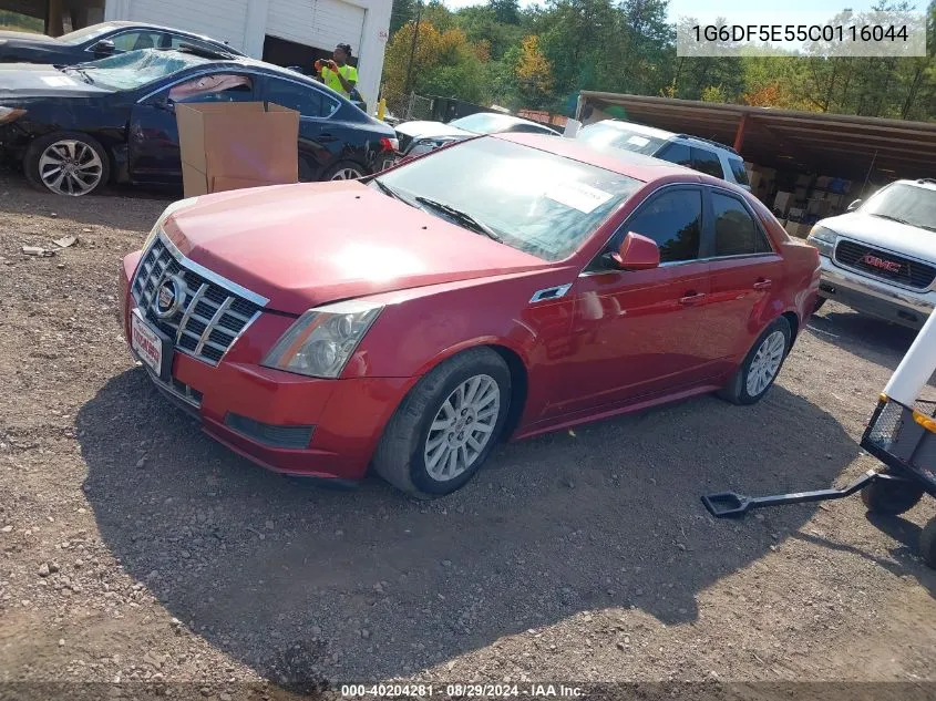 1G6DF5E55C0116044 2012 Cadillac Cts Luxury