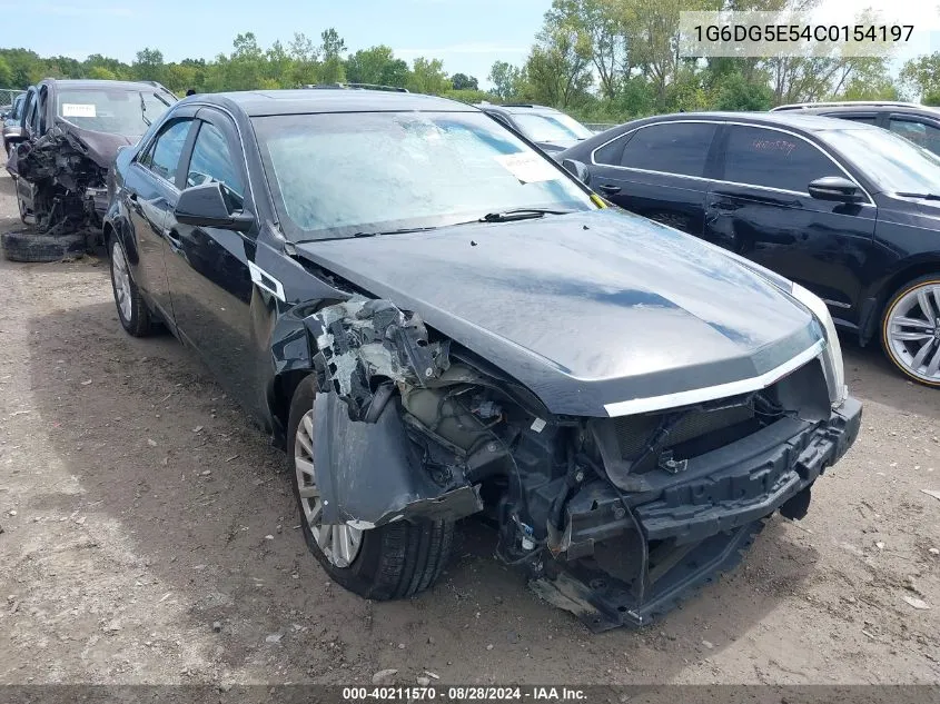 1G6DG5E54C0154197 2012 Cadillac Cts Luxury