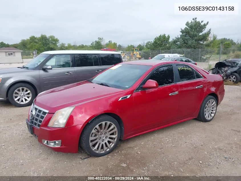 1G6DS5E39C0143158 2012 Cadillac Cts Premium