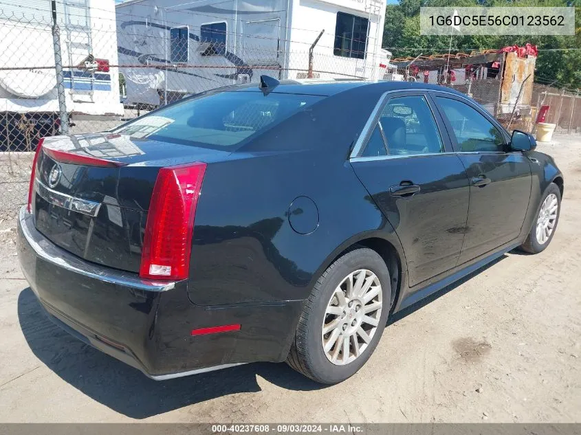 1G6DC5E56C0123562 2012 Cadillac Cts Standard