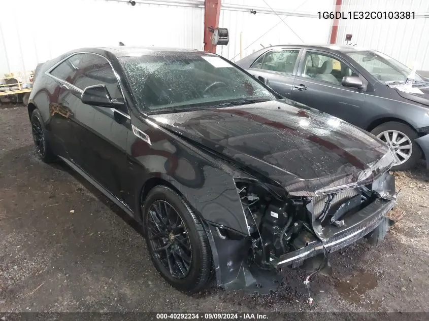 1G6DL1E32C0103381 2012 Cadillac Cts Performance