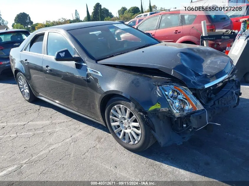 2012 Cadillac Cts Luxury VIN: 1G6DE5E55C0127208 Lot: 40312671