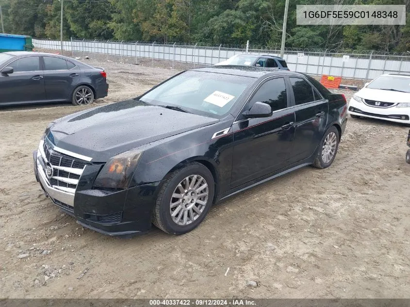 1G6DF5E59C0148348 2012 Cadillac Cts Luxury