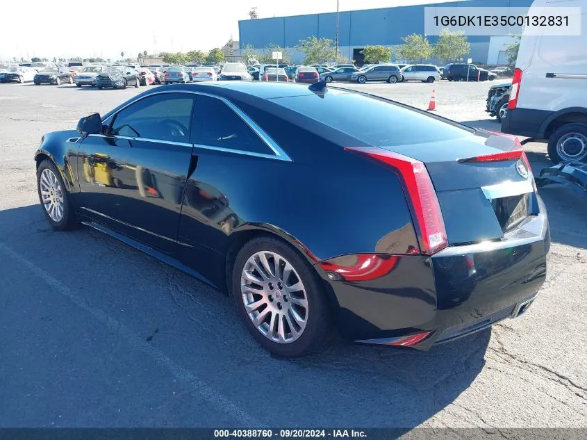 2012 Cadillac Cts Performance VIN: 1G6DK1E35C0132831 Lot: 40388760