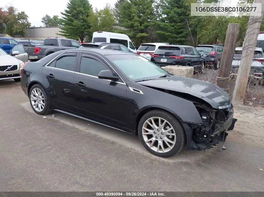 1G6DS5E38C0106277 2012 Cadillac Cts Premium