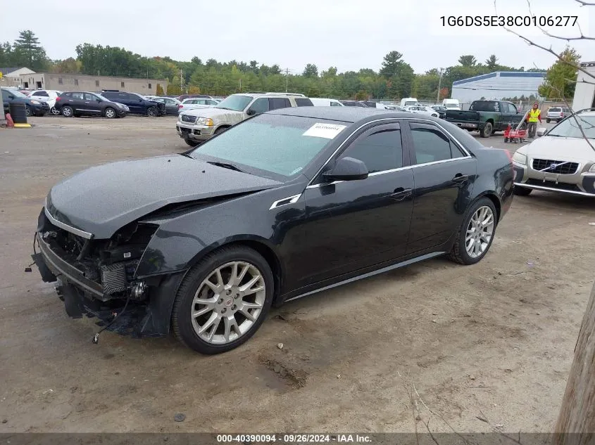 1G6DS5E38C0106277 2012 Cadillac Cts Premium