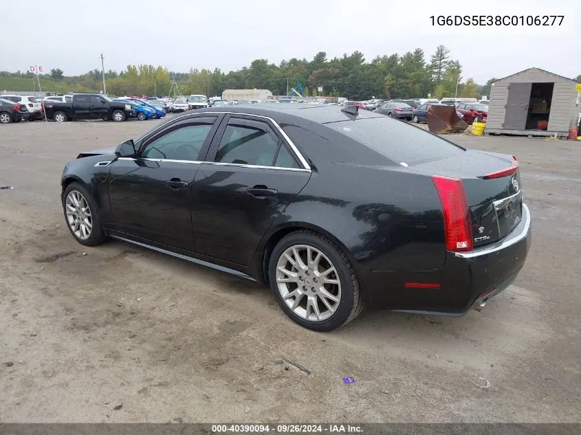 1G6DS5E38C0106277 2012 Cadillac Cts Premium