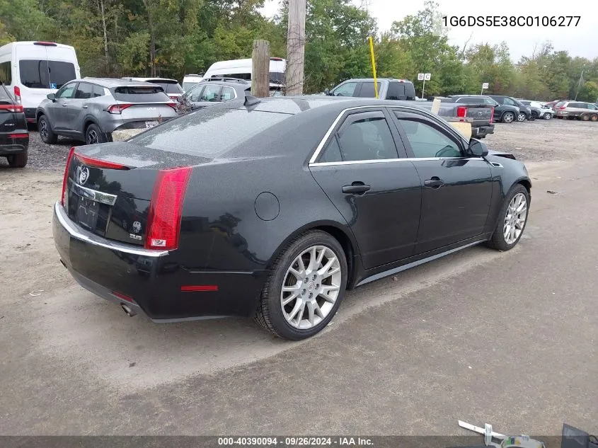 2012 Cadillac Cts Premium VIN: 1G6DS5E38C0106277 Lot: 40390094