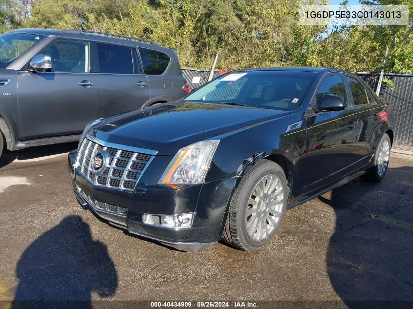 1G6DP5E33C0143013 2012 Cadillac Cts Premium