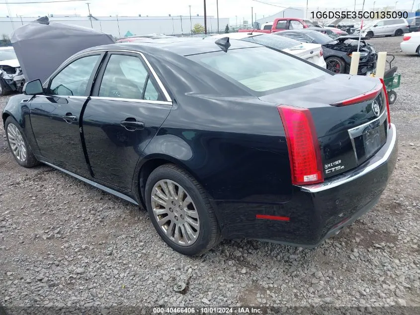 1G6DS5E35C0135090 2012 Cadillac Cts Premium