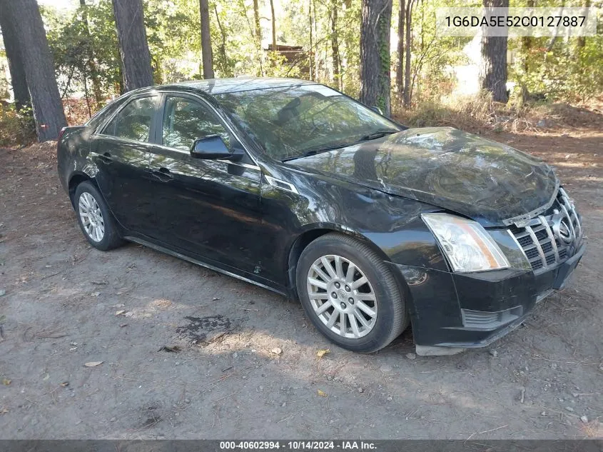 2012 Cadillac Cts Standard VIN: 1G6DA5E52C0127887 Lot: 40602994