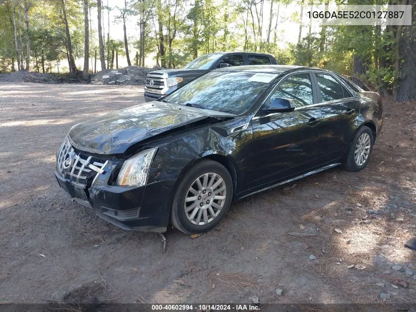 2012 Cadillac Cts Standard VIN: 1G6DA5E52C0127887 Lot: 40602994