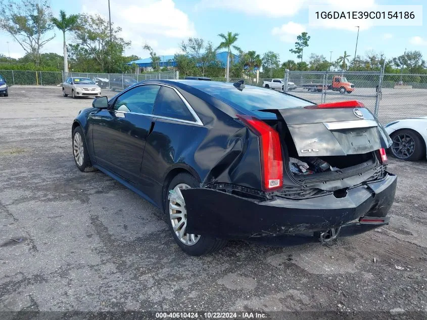 2012 Cadillac Cts Standard VIN: 1G6DA1E39C0154186 Lot: 40610424