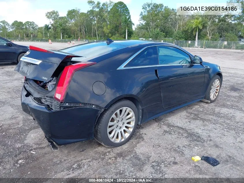 2012 Cadillac Cts Standard VIN: 1G6DA1E39C0154186 Lot: 40610424