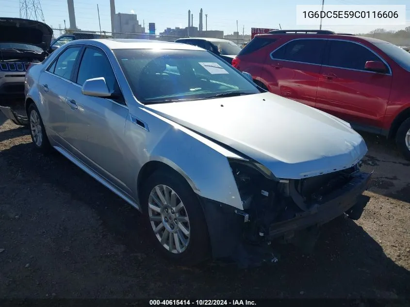 2012 Cadillac Cts Standard VIN: 1G6DC5E59C0116606 Lot: 40615414