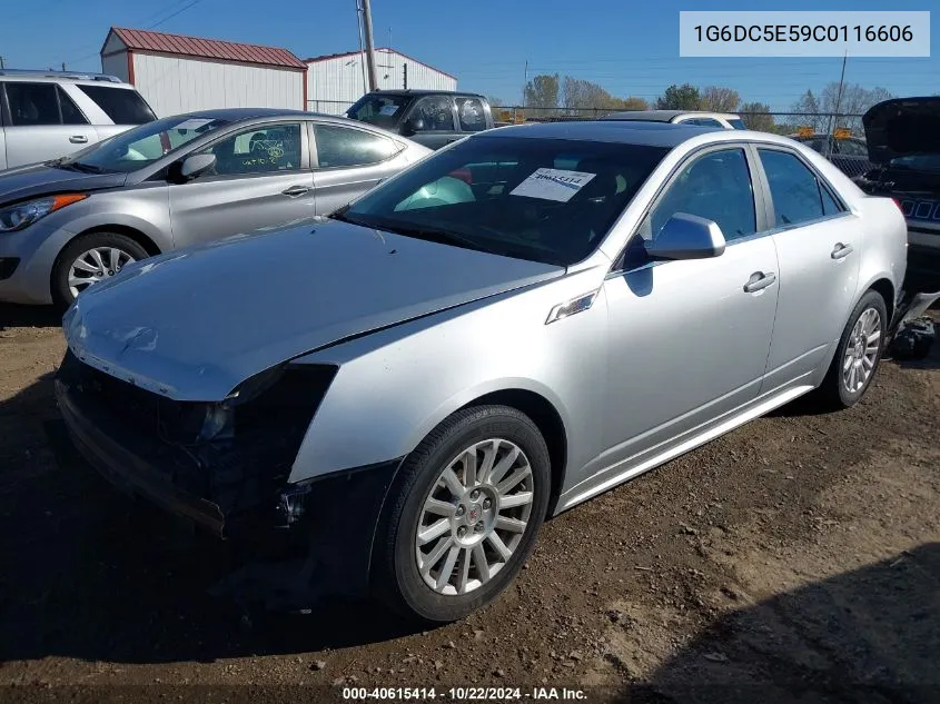 2012 Cadillac Cts Standard VIN: 1G6DC5E59C0116606 Lot: 40615414