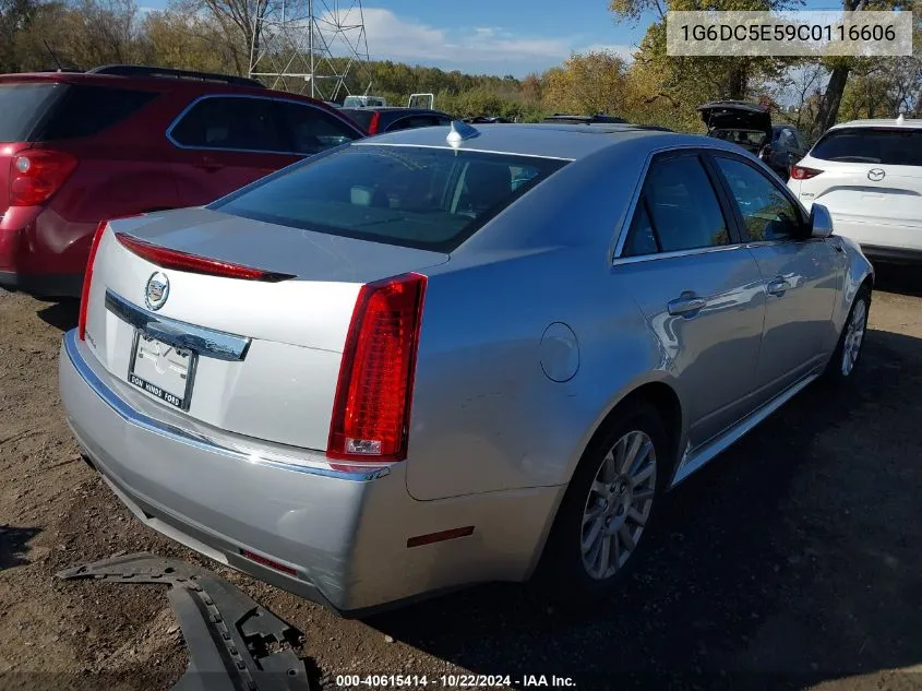 2012 Cadillac Cts Standard VIN: 1G6DC5E59C0116606 Lot: 40615414