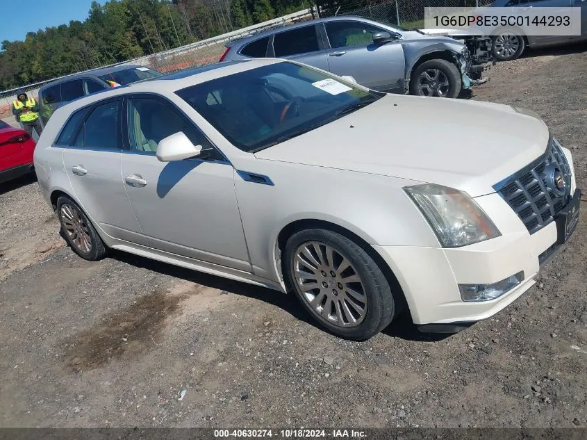 2012 Cadillac Cts Premium VIN: 1G6DP8E35C0144293 Lot: 40630274