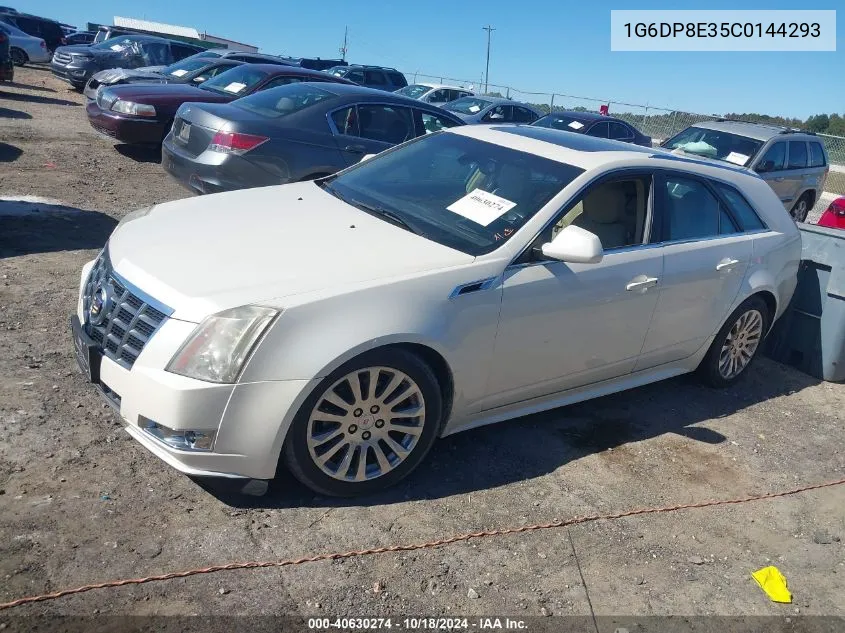 2012 Cadillac Cts Premium VIN: 1G6DP8E35C0144293 Lot: 40630274