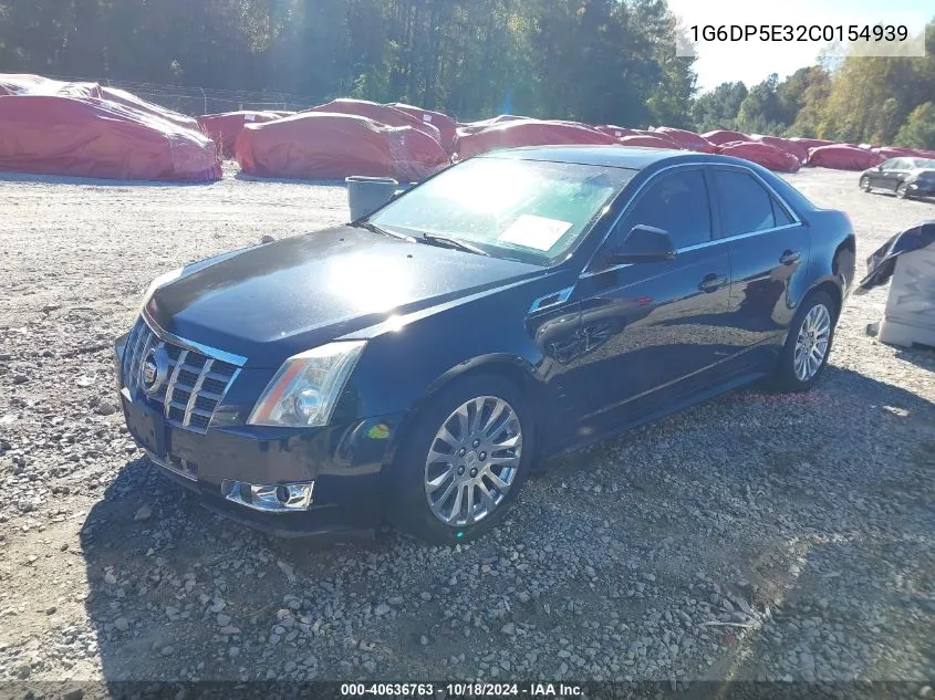 2012 Cadillac Cts Premium VIN: 1G6DP5E32C0154939 Lot: 40636763