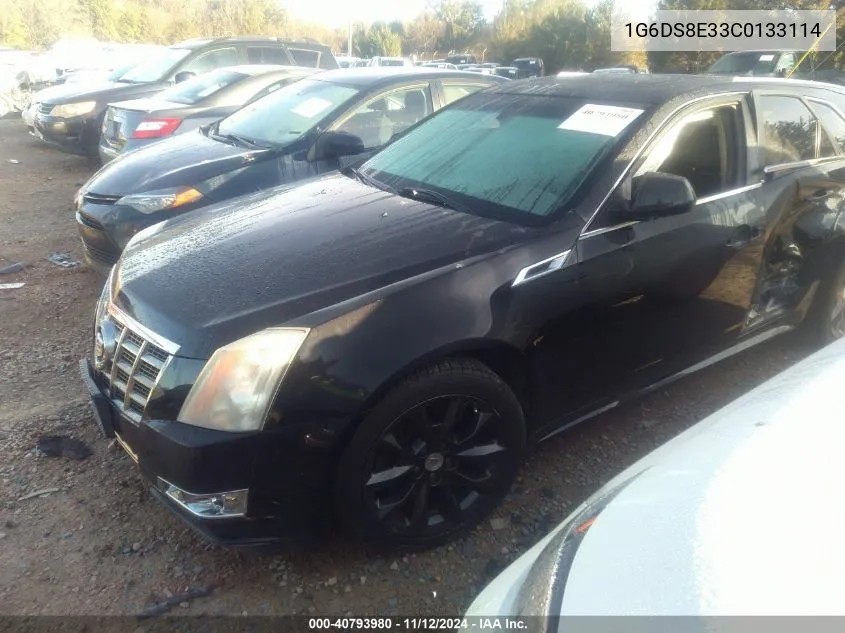 1G6DS8E33C0133114 2012 Cadillac Cts Premium