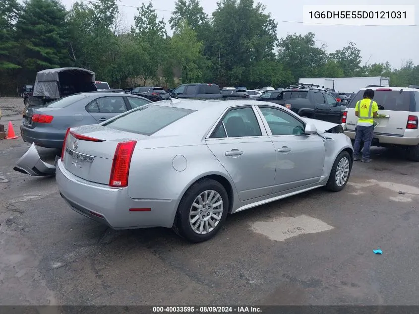 1G6DH5E55D0121031 2013 Cadillac Cts Luxury