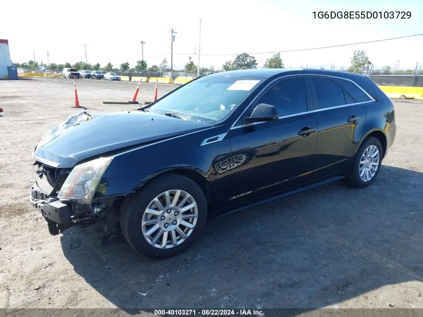 2013 Cadillac Cts Luxury VIN: 1G6DG8E55D0103729 Lot: 40103271