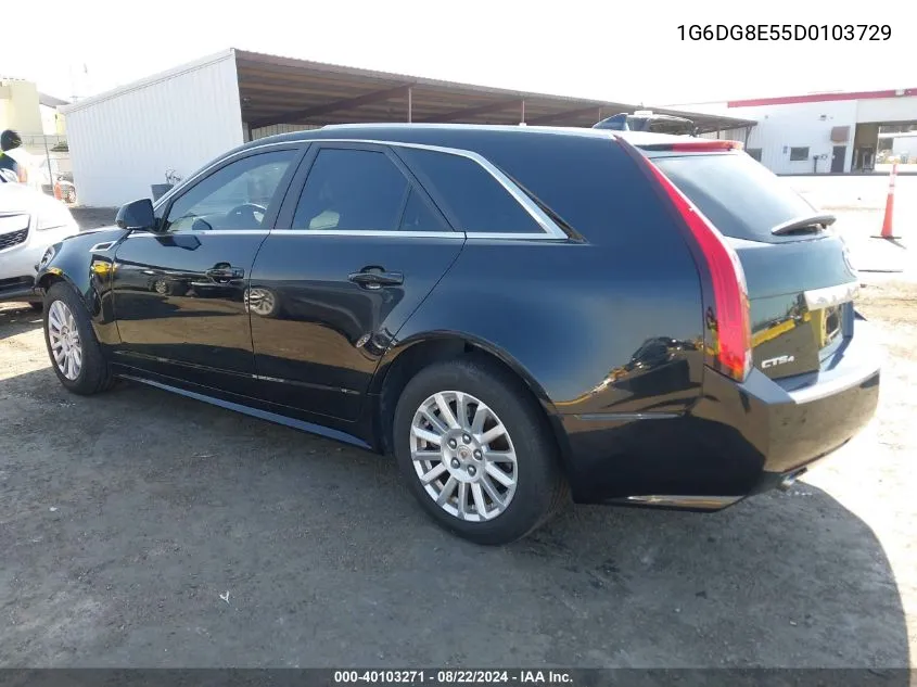 2013 Cadillac Cts Luxury VIN: 1G6DG8E55D0103729 Lot: 40103271