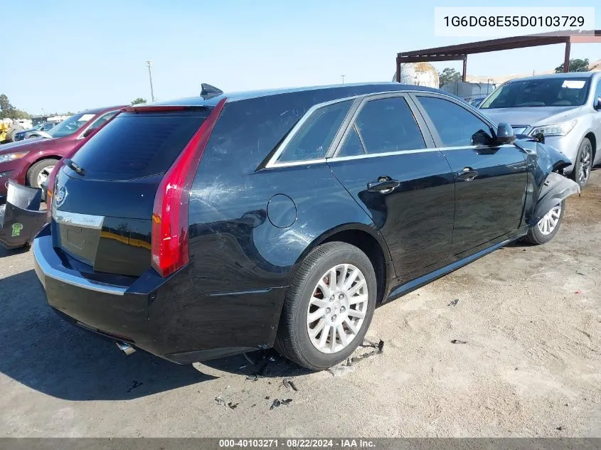 2013 Cadillac Cts Luxury VIN: 1G6DG8E55D0103729 Lot: 40103271