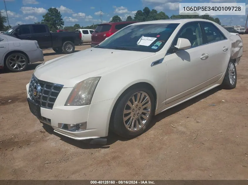 2013 Cadillac Cts Premium VIN: 1G6DP5E34D0109728 Lot: 40125160