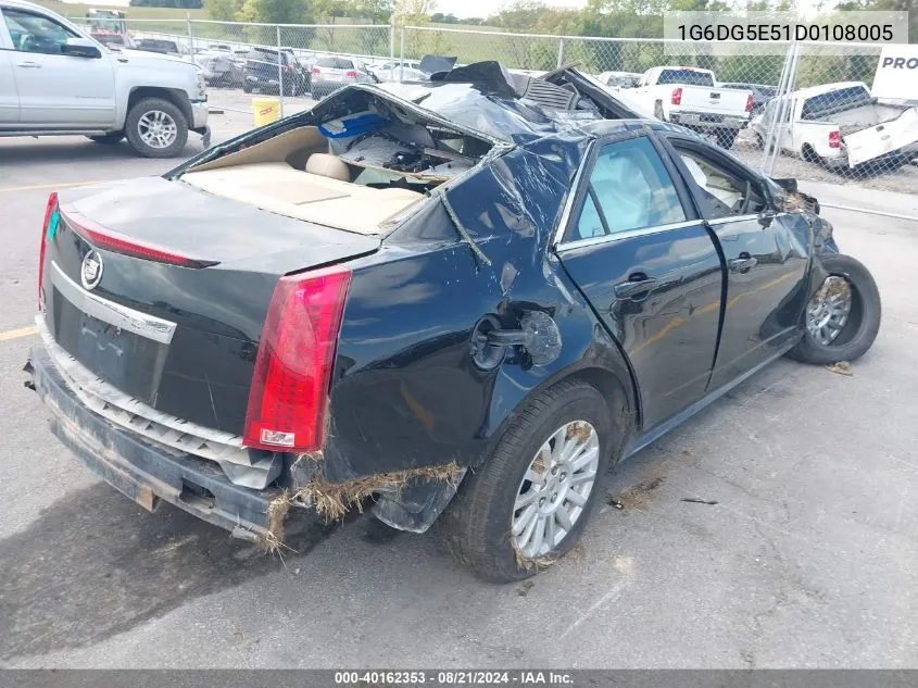 1G6DG5E51D0108005 2013 Cadillac Cts Luxury Collection