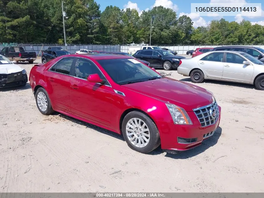 2013 Cadillac Cts Luxury VIN: 1G6DE5E55D0114413 Lot: 40217394