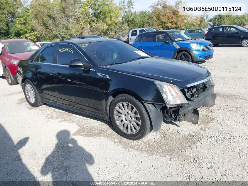 2013 Cadillac Cts Luxury VIN: 1G6DG5E50D0115124 Lot: 40384554