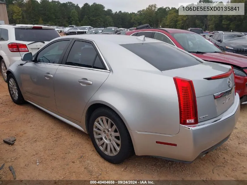 2013 Cadillac Cts Luxury Collection VIN: 1G6DE5E5XD0135841 Lot: 40404658