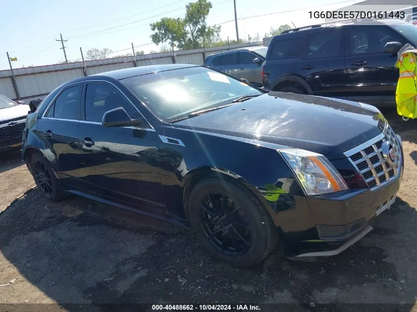 2013 Cadillac Cts Luxury VIN: 1G6DE5E57D0161443 Lot: 40488662