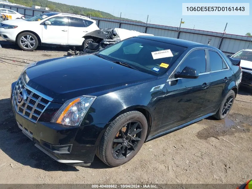 2013 Cadillac Cts Luxury VIN: 1G6DE5E57D0161443 Lot: 40488662