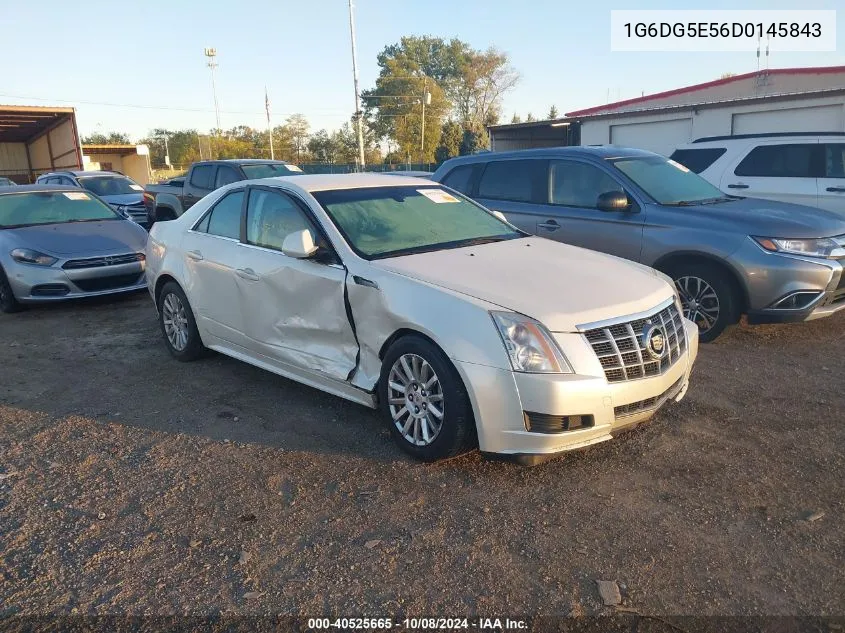 2013 Cadillac Cts Luxury VIN: 1G6DG5E56D0145843 Lot: 40525665