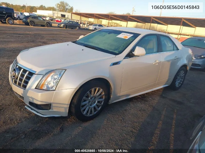 2013 Cadillac Cts Luxury VIN: 1G6DG5E56D0145843 Lot: 40525665